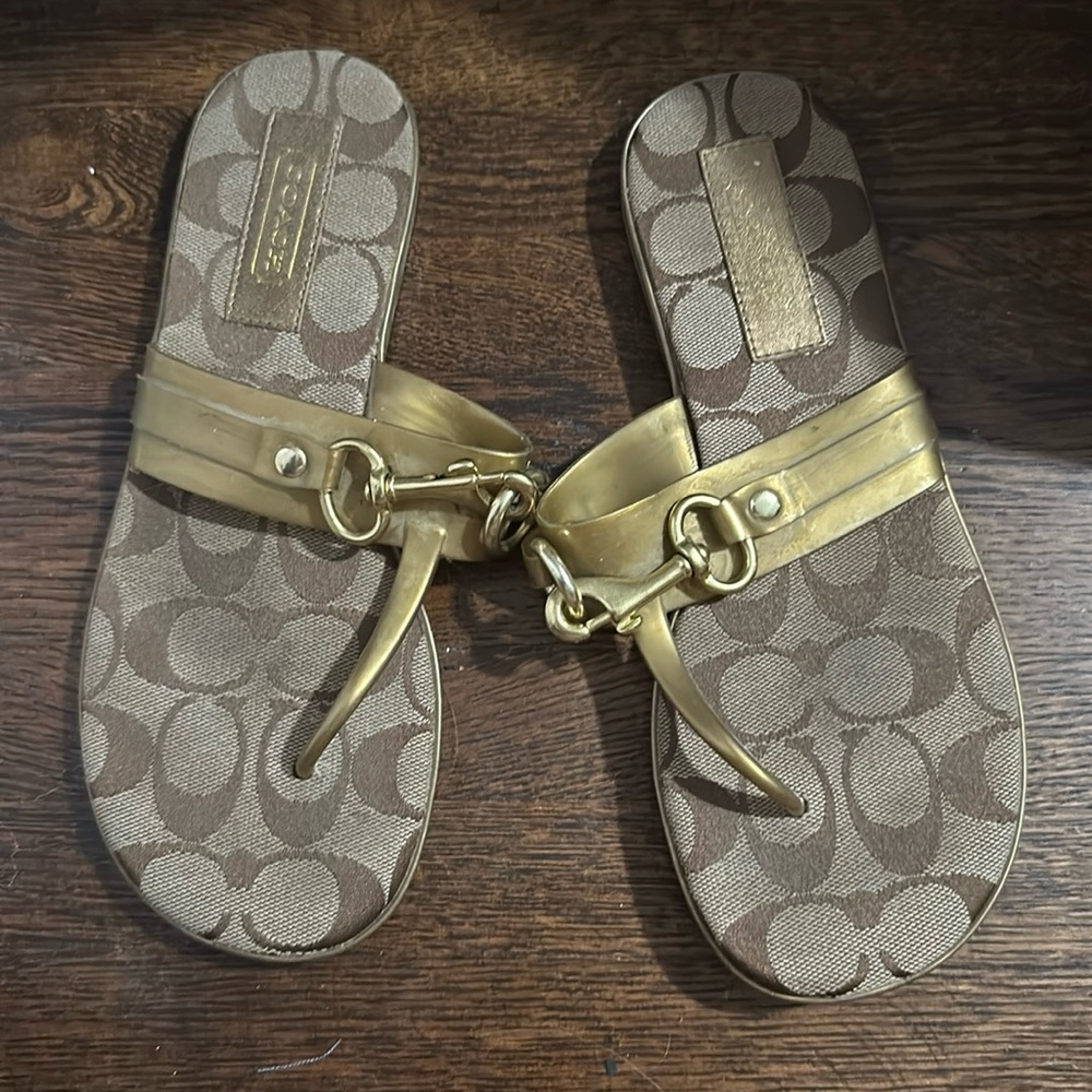 Coach sandals